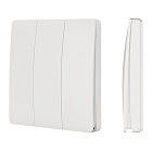INTELLIGENT ARLIGHT Кнопочная панель KINETIC-801-22-3G-WP-SUF White (No battery, IP67, 433Mhz) (IARL, IP67 Пластик, 3 года) Lednikoff