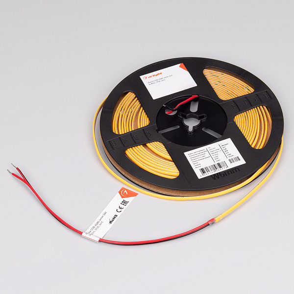 Светодиодная лента COB-X480-4mm 24V Gold (4 W/m, IP20, 5m) (Arlight, -) Lednikoff