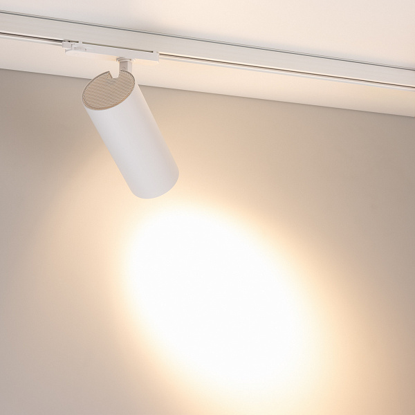 Светильник LGD-GERA-4TR-R90-40W Warm3000 (WH, 24 deg, 230V) (Arlight, IP20 Металл, 5 лет)