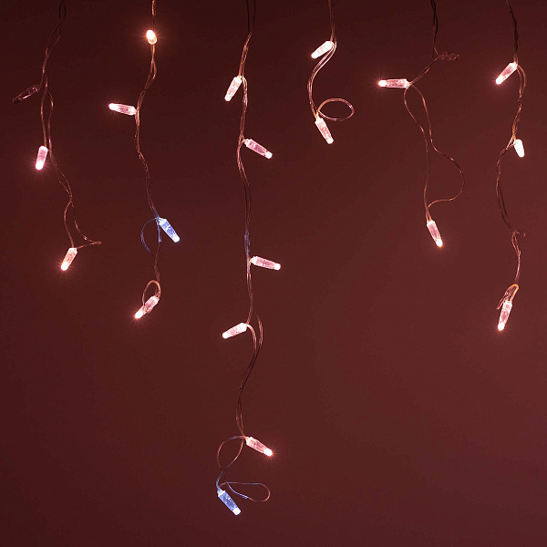 Светодиодная гирлянда ARD-EDGE-CLASSIC-2400x600-CLEAR-88LED-FLASH Rose Gold (230V, 6W) (Ardecoled, IP65) Lednikoff