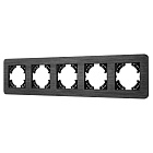 Рамка алюминиевая FRM-AKIRY-AL-5-BK (Arlight, -) Lednikoff