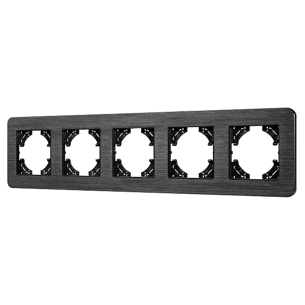 Рамка алюминиевая FRM-AKIRY-AL-5-BK (Arlight, -) Lednikoff