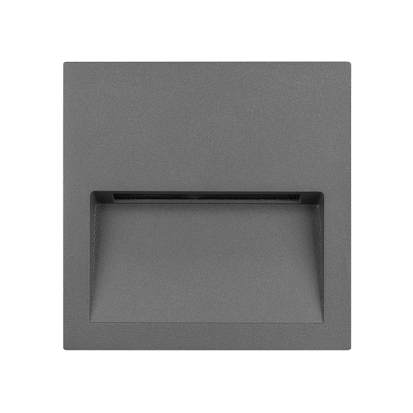 Светильник LTD-TRAIL-S115x115-4W Warm3000 (GR, 70 deg, 230V) (Arlight, IP65 Металл, 3 года) Lednikoff