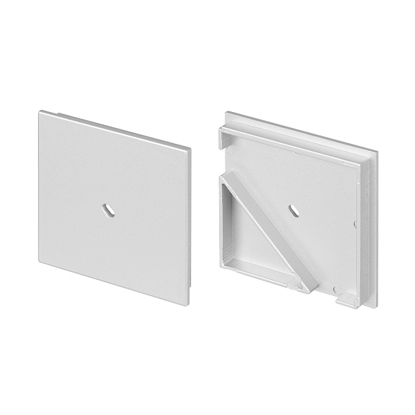 Заглушка KANT-H55 SQUARE с отверстием (Arlight, Пластик) Lednikoff