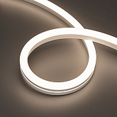 Светодиодная лента герметичная MOONLIGHT-SIDE-A140-12x24mm 24V Day4000 (9.6 W/m, IP68, 0,5m, wire x1) (Arlight, Образец)