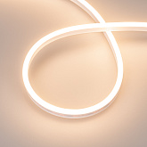 Светодиодная лента герметичная AURORA-PS-A120-12x6mm 24V Warm3000 (10 W/m, IP65, 2835, 5m) (Arlight, Силикон, 2 года)