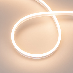 Светодиодная лента герметичная AURORA-PS-A120-12x6mm 24V Warm3000 (10 W/m, IP65, 2835, 5m) (Arlight, Силикон, 2 года)