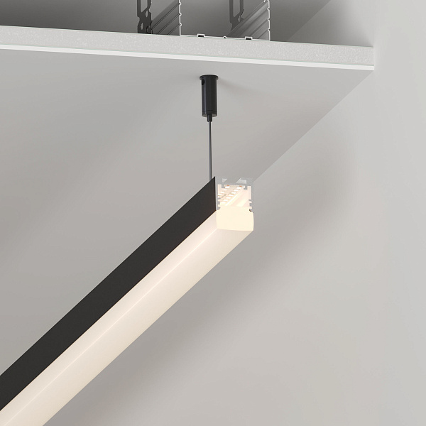 Профиль SL-LINE-2522-2500 BLACK (Arlight, Алюминий) Lednikoff
