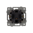 Механизм выключателя одноклавишный самовозвратный SWT-MKR1-PL-WH-V (250V, 10A) (Arlight, -) Lednikoff