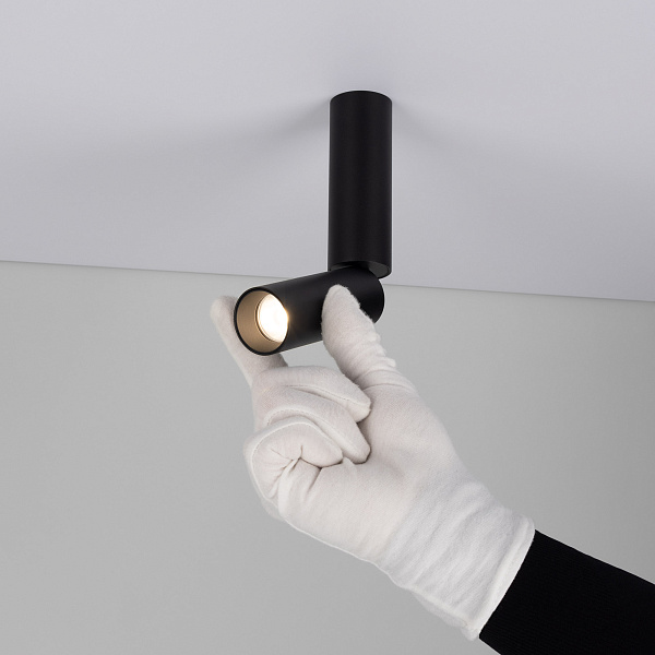 Светильник SP-NUANCE-SURFACE-FLAP-R35-7W Day4000 (BK, 36 deg, 230V) (Arlight, IP40 Металл, 5 лет) Lednikoff