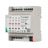 INTELLIGENT ARLIGHT Диммер KNX-204-DIM-DIN (12-48V, 8x0.35/4x0.7/2x1A) (IARL, IP20 Пластик, 2 года)