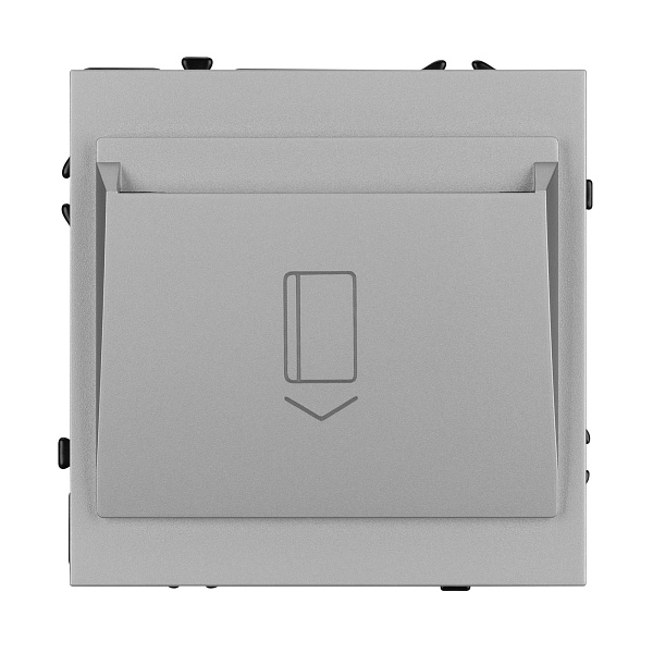 ARL NOBE Выключатель карточный магнитный софт-тач никель SWT-CRD-SFPL-IS (250V, 25A) (Arlight, -) Lednikoff