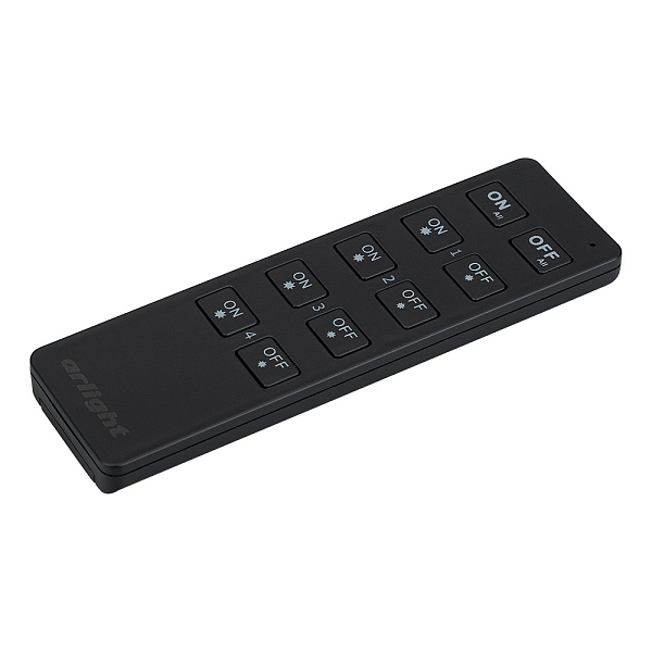 Пульт SMART-R7-DIM (4 зоны, 2.4G) (Arlight, IP20 Пластик, 5 лет) Lednikoff