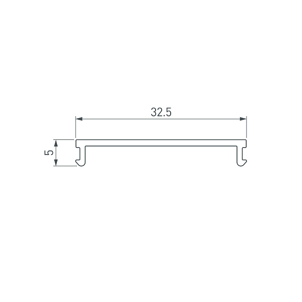 Экран LINIA32-FANTOM-2000 OPAL (Arlight, Пластик) Lednikoff