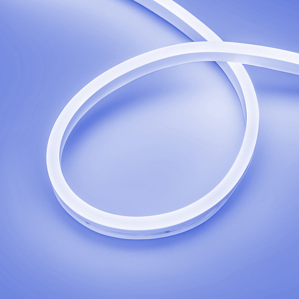 Светодиодная лента герметичная AURORA-PS-A120-16x8mm 24V Blue (10 W/m, IP65, 2835, 5m) (Arlight, Силикон, 2 года)