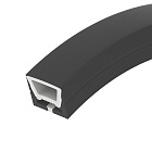 Силиконовый профиль WPH-FLEX-1616-TOP-S11-5m FULL BLACK (Arlight, Силикон) Lednikoff