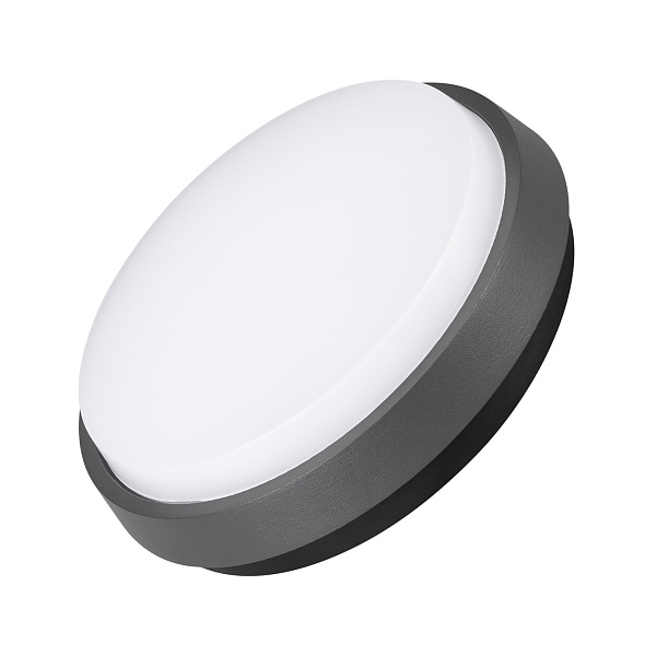 Светильник LGD-GIRO-R175-10W Day4000 (GR, 110 deg, 230V) (Arlight, IP54 Металл, 3 года) Lednikoff