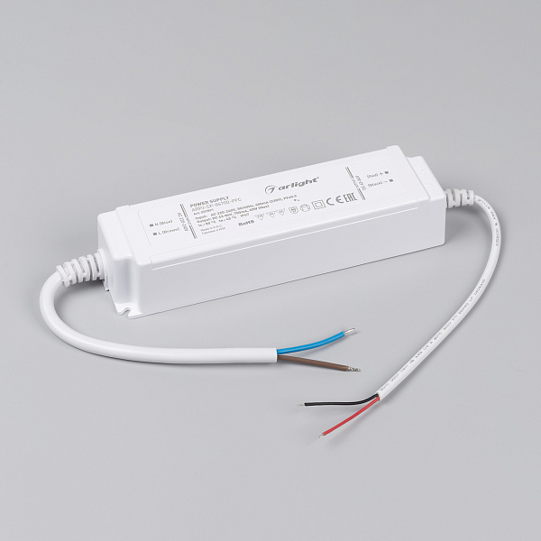 Блок питания ARPJ-SP-86700-PFC (60W, 43-86V, 0.7A) (Arlight, IP67 Пластик, 5 лет) Lednikoff
