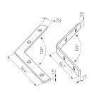 Соединитель профиля LINE-6070-120 Set (Arlight, Металл) Lednikoff