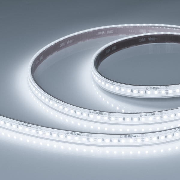 Светодиодная лента герметичная RTW-PS-A140-12mm 24V White6000 (4-18 W/m, IP67, 5m) (Arlight, CRI>90) Lednikoff