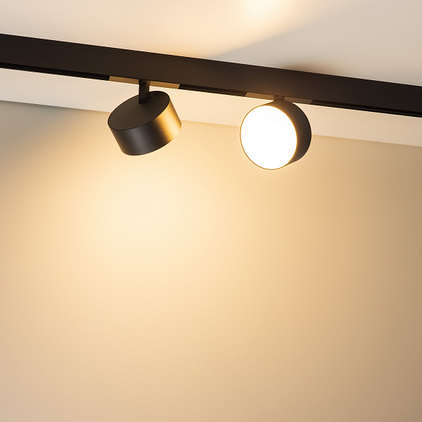 Светильник MAG-ORIENT-RONDO-R120-15W Warm3000 (BK, 110 deg, 48V) (Arlight, IP20 Металл, 5 лет)