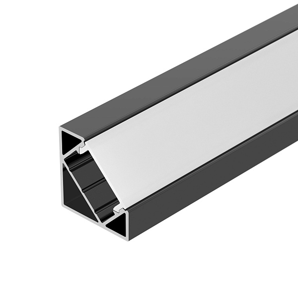 Профиль SL-KANT-H18-2000 BLACK (Arlight, Алюминий) Lednikoff