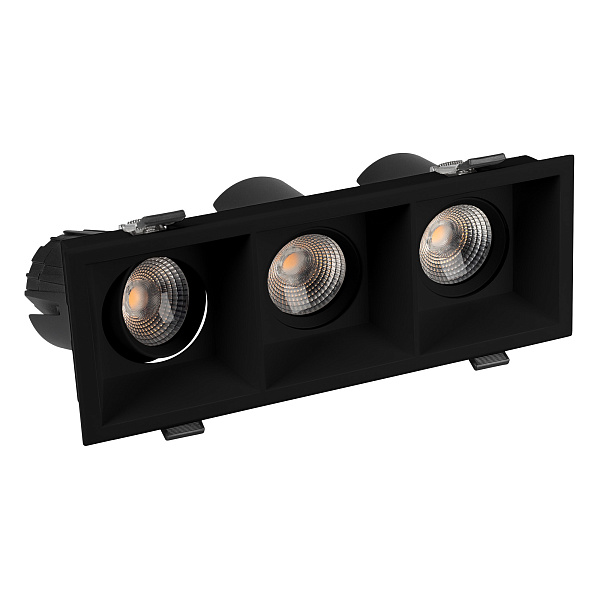 Светильник MS-FLOW-BUILT-S230x85-3x6W Day4000 (BK, 38 deg, 230V) (Arlight, IP20 Металл, 5 лет) Lednikoff