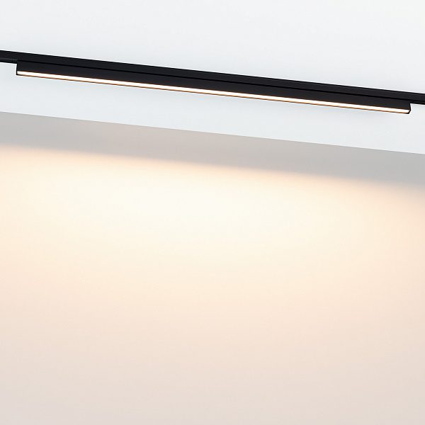 Светильник MAG-MICROCOSM-FLAT-L600-16W Warm3000 (BK, 100 deg, 24V) (Arlight, IP20 Металл, 3 года)