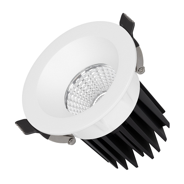 Светильник MS-ATOLL-BUILT-R86-10W Warm3000 (WH, 60 deg, 230V) (Arlight, IP54 Металл, 5 лет) Lednikoff