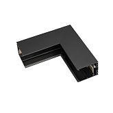 Коннектор угловой MAG-CON-2538-L90-INT (BK, внутренний) (Arlight, IP20 Металл, 5 лет)