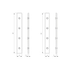 Комплект коннекторов MAG-CON-2540-UP-SIDE (BK) (Arlight, Металл)