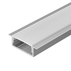 Профиль с экраном ARH-WIDE-F-H10-2000 ANOD+OPAL (Arlight, Алюминий) Lednikoff