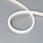 Светодиодная лента герметичная MOONLIGHT-TOP-X320-13x12mm 24V White6500 (5 W/m, IP67, sauna, 5m, wire x1) (Arlight, Вывод вниз, 3 года)