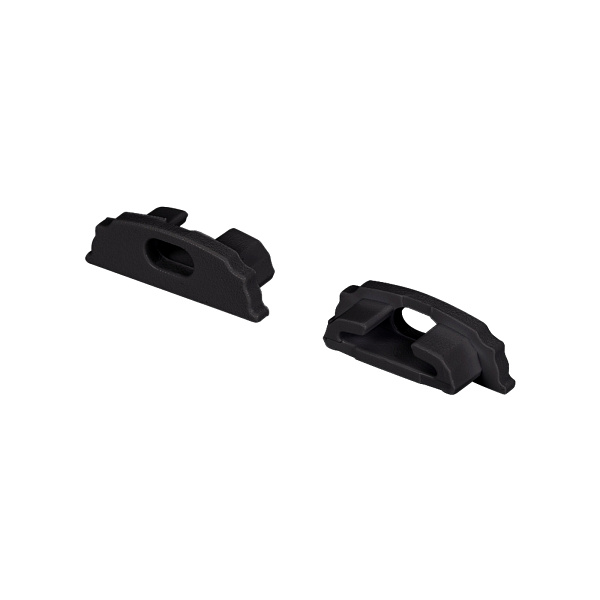 Заглушка ARH-BENT-W18 BLACK с отверстием (Arlight, Пластик) Lednikoff