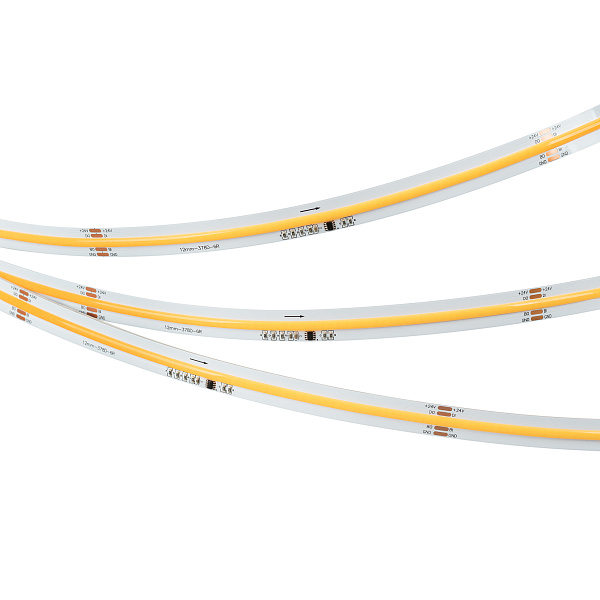 Светодиодная лента SPI-COB-X378-12mm 24V Warm3000-PX63-BPT (7 W/m, IP20, 5m) (Arlight, бегущий огонь) Lednikoff