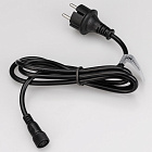 Шнур питания ARD-CLASSIC-BALL-LIVE-1.5M Black (230V, 1.6A) (Ardecoled, Закрытый) Lednikoff