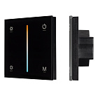 Панель SMART-P21-MIX-G-IN Black (12-24V, 4x3A, Sens, 2.4G) (Arlight, IP20 Пластик, 5 лет) Lednikoff