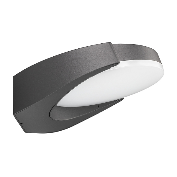 Светильник LGD-EYE-WALL-6W Warm3000 (GR, 117 deg, 230V) (Arlight, IP54 Металл, 3 года) Lednikoff