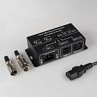 Усилитель DMX-сигнала LN-DMX-1CH (220V) (Arlight, IP20 Металл, 1 год) Lednikoff