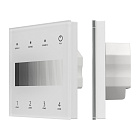 INTELLIGENT ARLIGHT Сенсорная панель SMART-DALI-301-11-4G-3SC-DT6 Белая (230V, встраиваемая, 2.4G) (IARL, IP20 Пластик, 5 лет) Lednikoff