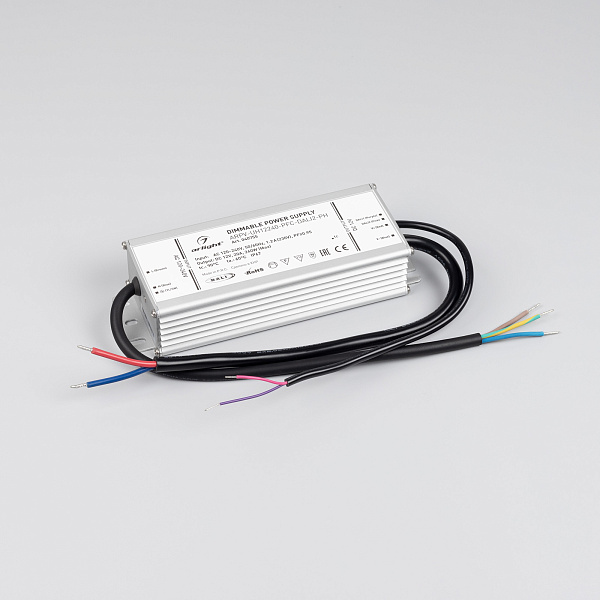 Блок питания ARPV-UH12240-PFC-DALI2-PH (12V, 20A, 240W) (Arlight, IP67 Металл, 7 лет) Lednikoff