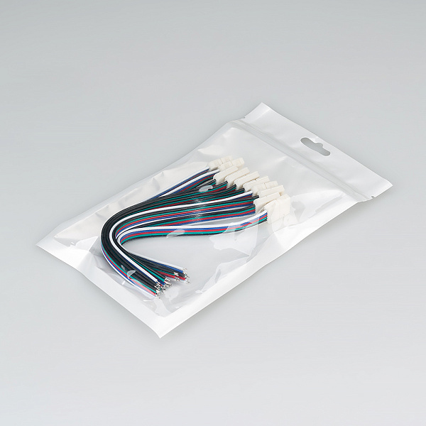 Коннектор выводной FIX-RGBW-12mm-150mm-X1 (5-pin) (Arlight, -) Lednikoff