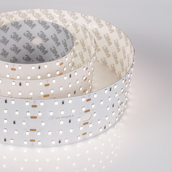 Светодиодная лента S2-2500 24V Day 4000K 52mm (2835, 420 LED/m, LUX) (Arlight, 30 Вт/м, IP20) Lednikoff