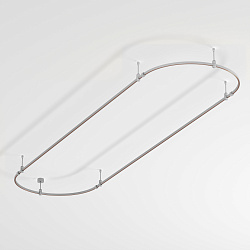 Основание ART-APRIORI-OVAL-ROD-200-3000x1000 (TN) (Arlight, IP20 Металл, 3 года)