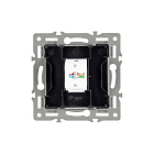 Механизм компьютерной розетки SCT-MPC1-PL-BK (RJ-45, CAT6) (Arlight, -) Lednikoff