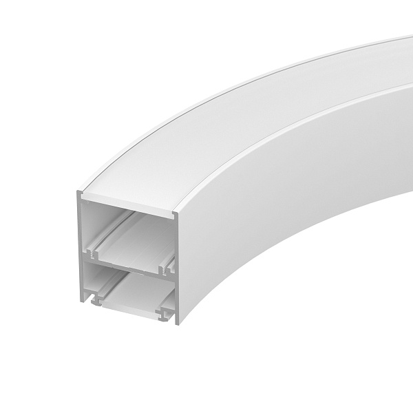 Профиль SL-ARC-5060-D1500-A90 WHITE (дуга 1 из 4) (Arlight, Алюминий) Lednikoff
