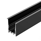 Профиль SL-COMFORT-4551-F-2000 ANOD BLACK (Arlight, Алюминий) Lednikoff