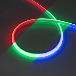 Светодиодная лента герметичная RTW-PWT-H120-13mm 24V RGB (14.4 W/m, IP67, 4040, 5m) (Arlight, Герметичный)