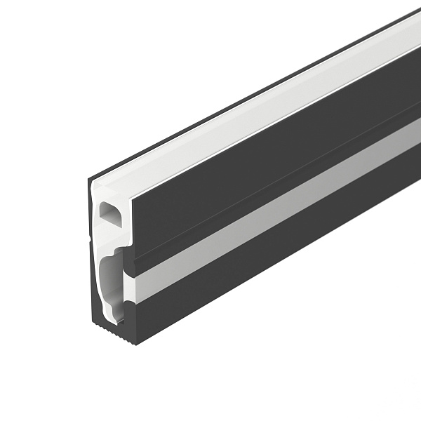 Силиконовый профиль WPH-FLEX-0616-SIDE-S9-5m BLACK (Arlight, Силикон) Lednikoff