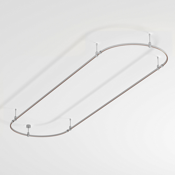 Основание ART-APRIORI-OVAL-ROD-200-3000x1000 (TN) (Arlight, IP20 Металл, 3 года)